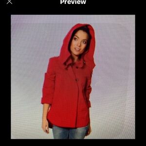 Ciao Milano Trench Coat in Barbados 🍒 Cherry